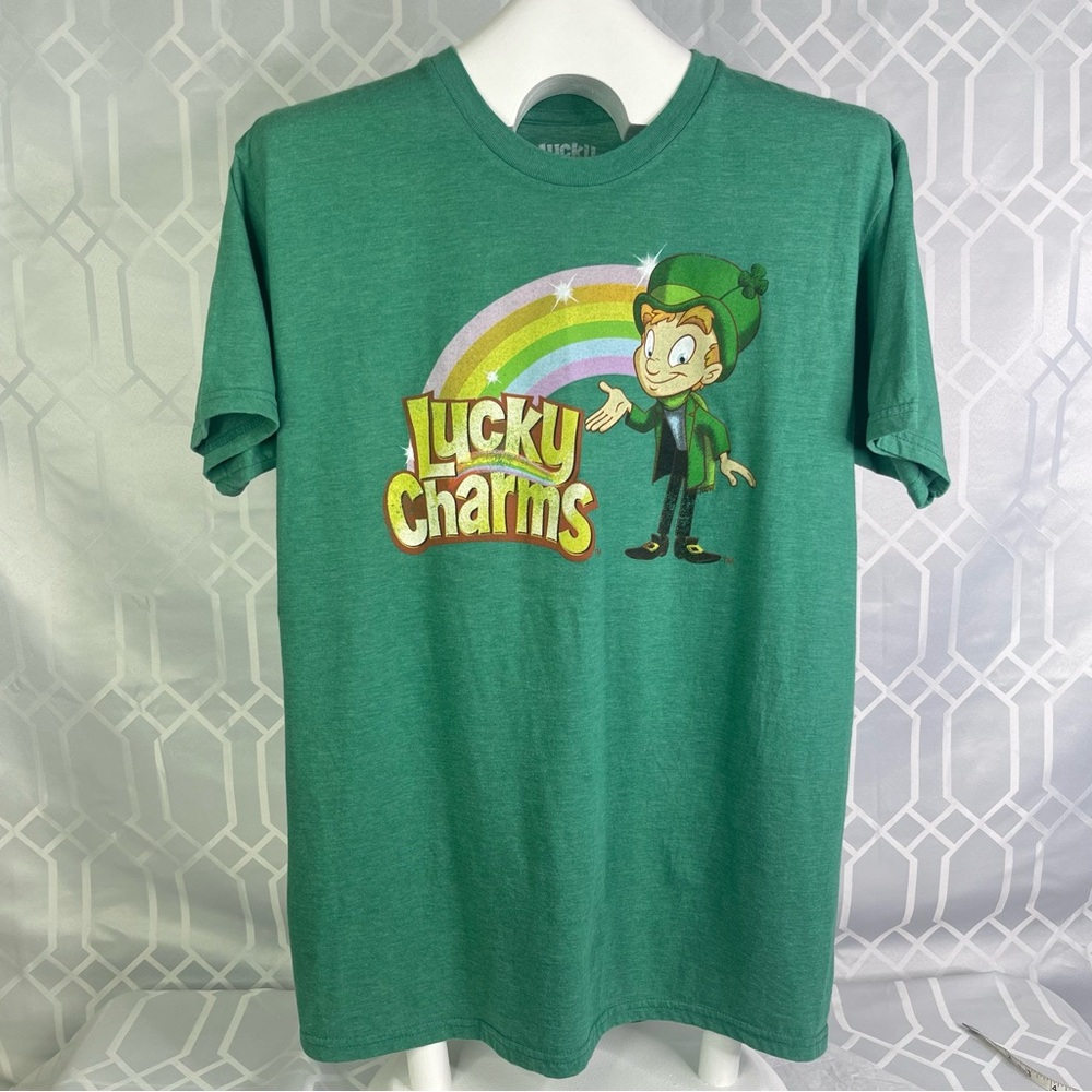 Lucky Charms Green Lucky Charms Kids Tee Size Large